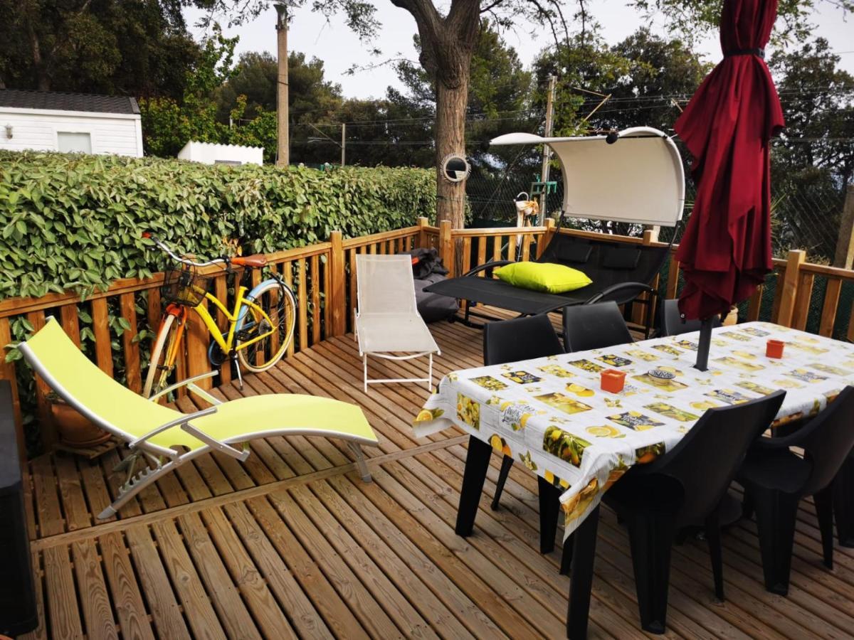 Mobil Home Neuf Camping L Ile Dor Plage St Raphael Avec Piscine Saint-Raphael  Ngoại thất bức ảnh